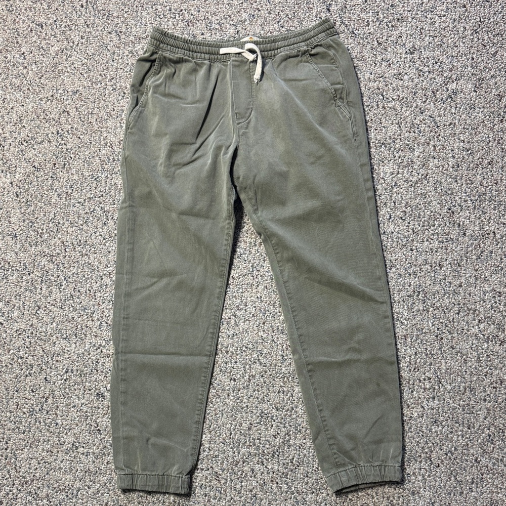 Men's Olive Jogger Pants -